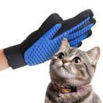 Rocklon 1pcs 180-Nail Pet Cleaning, Grooming And Hair-Removing Gloves, Cat Petting And Hair-Removing Gloves, Cat Massage Comb - Image 5