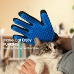 Rocklon 1pcs 180-Nail Pet Cleaning, Grooming And Hair-Removing Gloves, Cat Petting And Hair-Removing Gloves, Cat Massage Comb - Image 2
