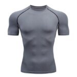 Rocklon Men's T Shirt Outdoor Training Fitness Gym Jogging Running Sweatshirt Bat/-Man Compression Shirts Tight Elastic Breathable - Image 6