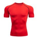Rocklon Men's T Shirt Outdoor Training Fitness Gym Jogging Running Sweatshirt Bat/-Man Compression Shirts Tight Elastic Breathable - Image 5