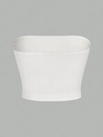 Rocklon 3 Women's strapless vest sleeveless crop top lady's flat mouthed navel wrapped chest top ﻿party outfit strapless vest clothing - Image 3