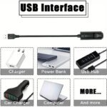 USB Projector Light Halloween Moon Lamp Christmas Holiday Night Light Rotatable Scenes Projector for Wall Ceiling Decor Lighting - Image 6