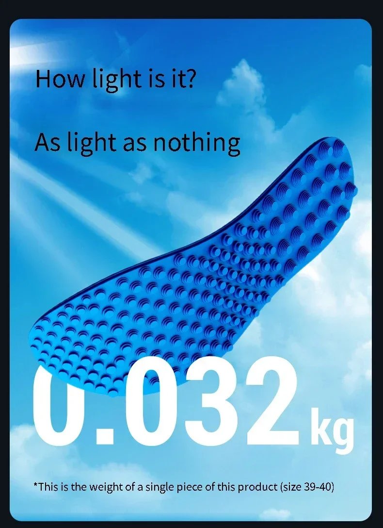 1 Pair Finger Pressure Board Massage Insole Relieve Foot Fatigue Shoes Insoles Men Woman Shoe Pads Soft Sports Casual Shoes Pad