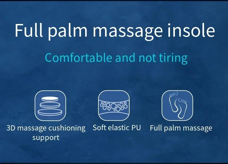 1 Pair Finger Pressure Board Massage Insole Relieve Foot Fatigue Shoes Insoles Men Woman Shoe Pads Soft Sports Casual Shoes Pad