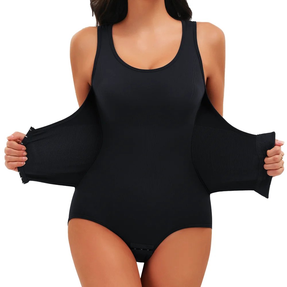 Women Bodysuit Shapewear Belly Trimmer Belts Tummy Control Body Shaper Waist Trainer Bandage Slimming Waist Cincher Vest Corset