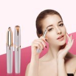 1PC Automatic Electric Eyebrow Trimmer for Beginners Nose Hair Shaver Brush Scraper with Battery （Self provided battery）） - Image 6