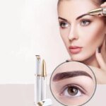 1PC Automatic Electric Eyebrow Trimmer for Beginners Nose Hair Shaver Brush Scraper with Battery （Self provided battery）） - Image 2