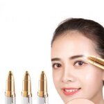 1PC Automatic Electric Eyebrow Trimmer for Beginners Nose Hair Shaver Brush Scraper with Battery （Self provided battery）） - Image 3
