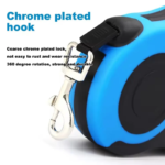 Retractable Dog Leash Outdoor Pet Leash Nylon Braided Rope for Small Medium Dogs Pet Supplies Hiking Walking Traction Rope - Image 4