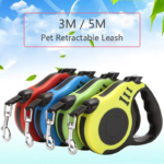 Retractable Dog Leash Outdoor Pet Leash Nylon Braided Rope for Small Medium Dogs Pet Supplies Hiking Walking Traction Rope - Image 2