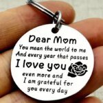 Stainless Steel 'Dear Mom I Love You' Keychain - Perfect Gift for Mother's Day, Birthday, Christmas, Thanksgiving - Image 4