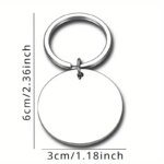 Stainless Steel 'Dear Mom I Love You' Keychain - Perfect Gift for Mother's Day, Birthday, Christmas, Thanksgiving - Image 2