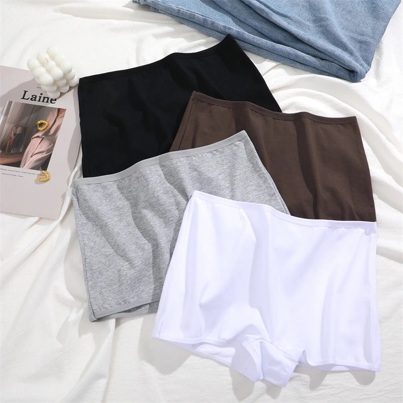 3PCS Women's Cotton Boyshort Panties Breathable Low Waist Solid Colors Underwear Female Casual Sports Boxers Underpants 3PCS Women's Cotton Boyshort Panties Breathable Low Waist Solid Colors Underwear Female Casual Sports Boxers Underpants