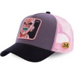 Dragon Ball Buu Goku Cap Summer Travel Peaked Cap Men's Embroidery Hip-Hop Cap Style Sun Visor Adjustable Trucker Mesh Cap - Image 6