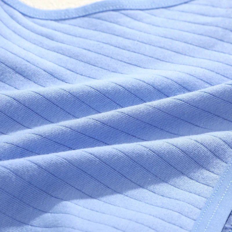 7PCS Women's Seamless Cotton Panties Ladies Low Rise Stripe Underwear Elastic Comfortable Cotton Briefs Breathable Sexy Lingerie