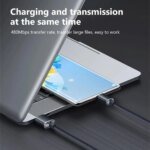 Rocklon 120W 6A Fast Charge USB Type C Quick Charge Cable For Samsung S23 Xiaomi 14 Huawei Phone Fast Charging Cable Data Cables - Image 6