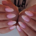 24Pcs Mid-length False Nails with Almond Head Design Brown Gold Lines Fake Nails Oval Wearable French Press on Nail Tips - Image 6