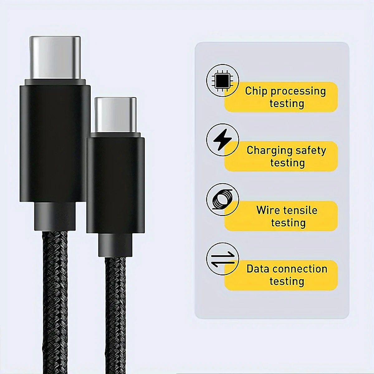 Type C Fast Charging Cable for Iphone 15 16 Pro Max Samsung