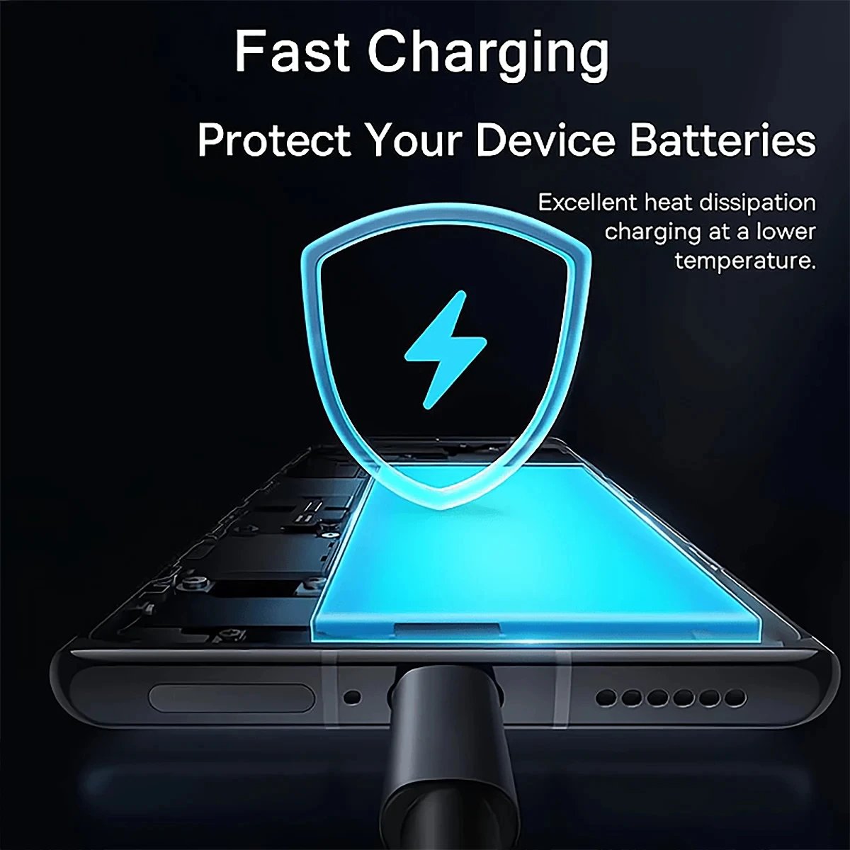 Type C Fast Charging Cable for Iphone 15 16 Pro Max Samsung
