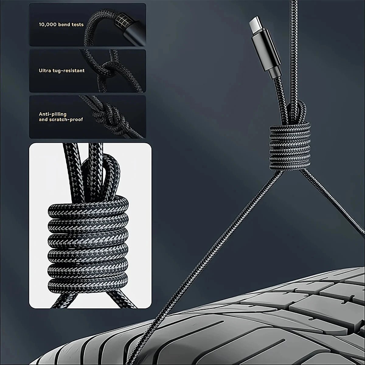 Type C Fast Charging Cable for Iphone 15 16 Pro Max Samsung
