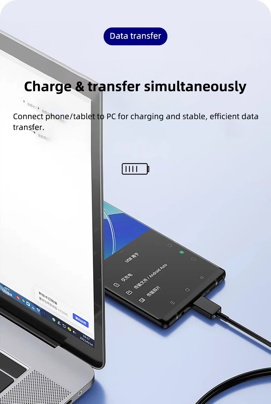 3Pcs PD 100W USB Type C to C Fast Charge Cable for Samsung Galaxy S22 S23 S24 S25 Plus Note Ultra A53 A54 Charging Data Cable