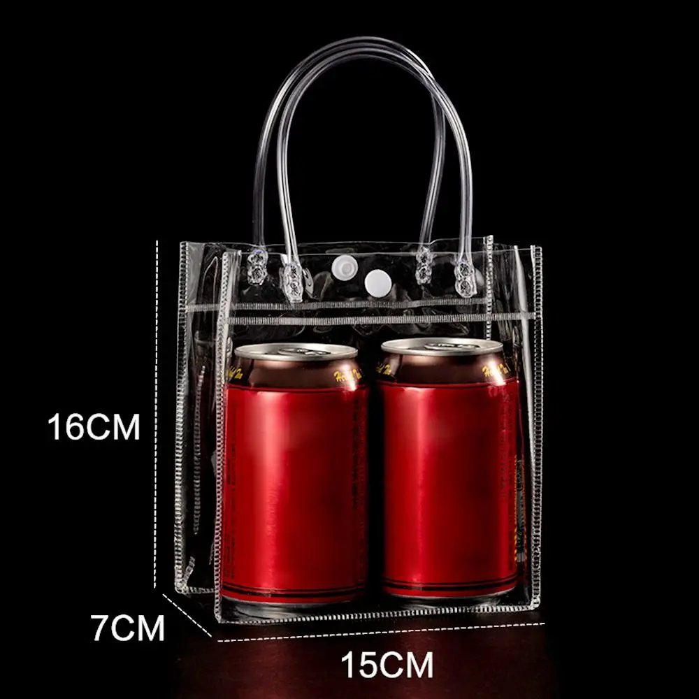 The New PVC Handbag Plastic Candy Bag Convenient Large Capacity Transparent Gift Jelly Bag Gift Bag School Work Daily Matching The New PVC Handbag Plastic Candy Bag Convenient Large Capacity Transparent Gift Jelly Bag Gift Bag School Work Daily Matching