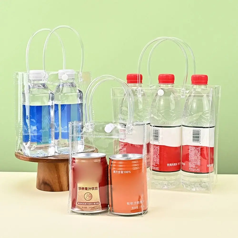 The New PVC Handbag Plastic Candy Bag Convenient Large Capacity Transparent Gift Jelly Bag Gift Bag School Work Daily Matching The New PVC Handbag Plastic Candy Bag Convenient Large Capacity Transparent Gift Jelly Bag Gift Bag School Work Daily Matching