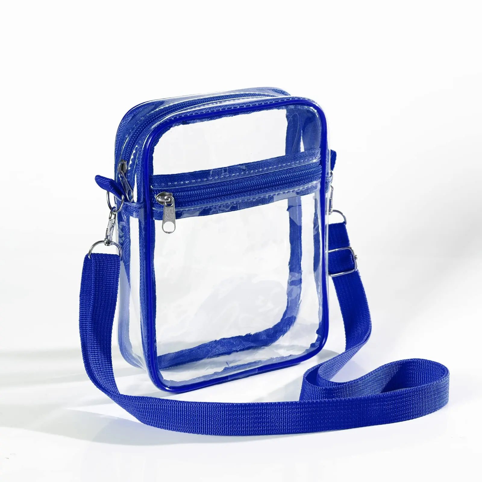 Women Clear Shoulder Bag Stadium Approved PVC Concert Transparent Purse Simple Crossbody Bag With Front Pocket Casual Handbag Women Clear Shoulder Bag Stadium Approved PVC Concert Transparent Purse Simple Crossbody Bag With Front Pocket Casual Handbag