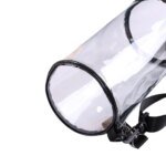 Fashion PVC Jelly Shoulder Messenger Bag Cylindrical Waterproof Clear Bag Purse Stadium Approved Sport Bag Outdoors - Image 2
