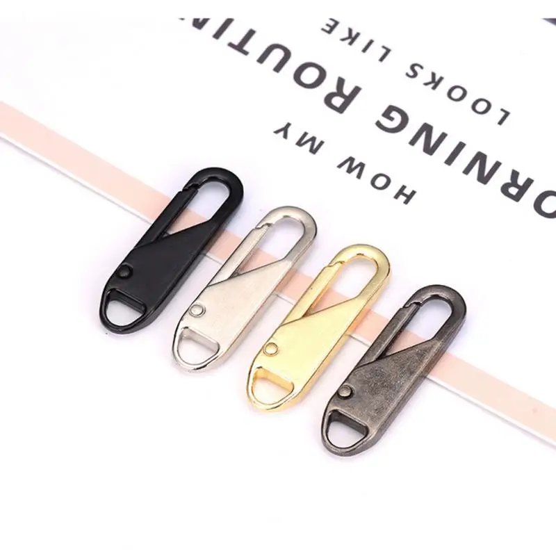 Zipper Slider Puller Instant Zipper Repair Kit Replacement For Broken Buckle Travel Bag Suitcase Zipper Head DIY Sewing Craft Zipper Slider Puller Instant Zipper Repair Kit Replacement For Broken Buckle Travel Bag Suitcase Zipper Head DIY Sewing Craft