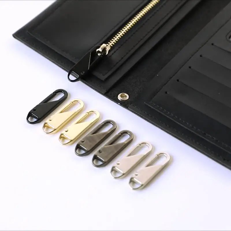 Zipper Slider Puller Instant Zipper Repair Kit Replacement For Broken Buckle Travel Bag Suitcase Zipper Head DIY Sewing Craft Zipper Slider Puller Instant Zipper Repair Kit Replacement For Broken Buckle Travel Bag Suitcase Zipper Head DIY Sewing Craft