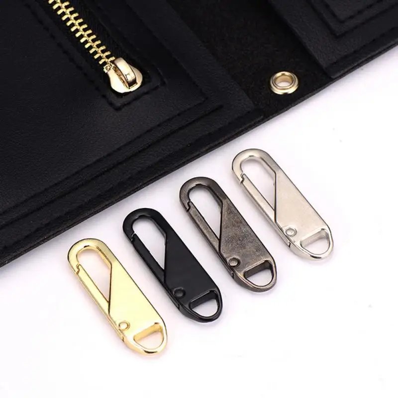 Zipper Slider Puller Instant Zipper Repair Kit Replacement For Broken Buckle Travel Bag Suitcase Zipper Head DIY Sewing Craft Zipper Slider Puller Instant Zipper Repair Kit Replacement For Broken Buckle Travel Bag Suitcase Zipper Head DIY Sewing Craft