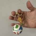 2026 USA-CAN-MEX Soccer Ball Keychain, PU Football Trophy Pendant Bag Charm Exquisite Souvenir for Fans Gifts Party Favors - Image 4