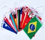 Z-ONE FLAG 100/200 Countries National Flag14x21cm 20x30cm String Flag Countries Around The World Nations Flag For Party decor - Image 4