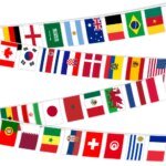 Z-ONE FLAG 100/200 Countries National Flag14x21cm 20x30cm String Flag Countries Around The World Nations Flag For Party decor - Image 2