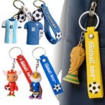 Cartoon Soccer Trophy Keychain Couple Bag Charms Bestselling Pendant Perfect Gift For Football Lovers - Image 2