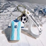 Cartoon Soccer Trophy Keychain Couple Bag Charms Bestselling Pendant Perfect Gift For Football Lovers - Image 6