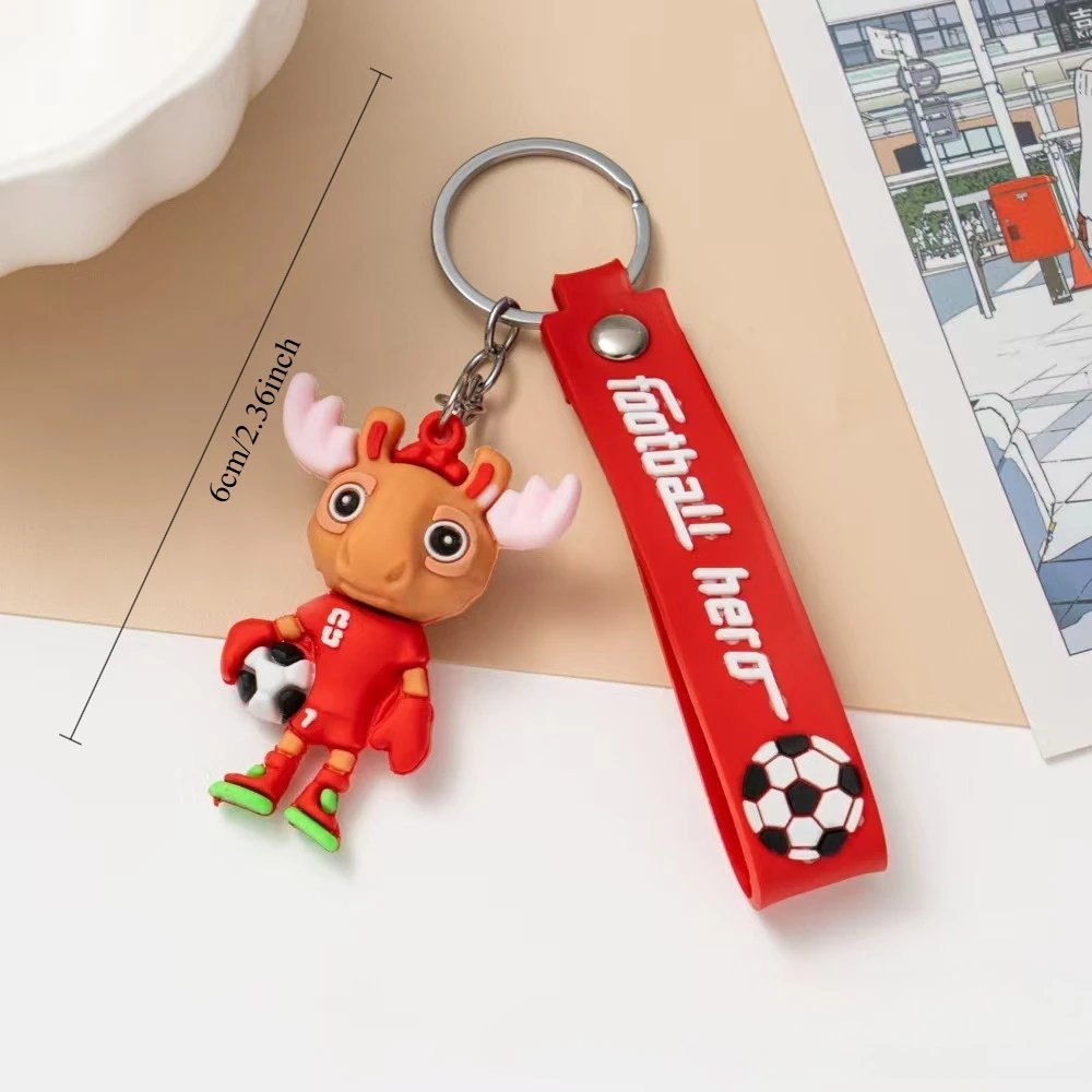 Cartoon Soccer Trophy Keychain Couple Bag Charms Bestselling Pendant Perfect Gift For Football Lovers Cartoon Soccer Trophy Keychain Couple Bag Charms Bestselling Pendant Perfect Gift For Football Lovers