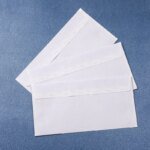 10-100Pcs Windowless white envelope 10 # Secure Business Envelope Can hold A4 paper Bill invoice Self Sealing Envelope - Image 4