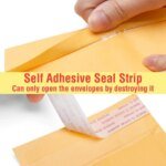 10PCS/15 sizes Kraft Bubble Envelopes Paper Padded Mailers Shipping Packaging Envelope Mailing Courier Postal Storage Encelopes - Image 4
