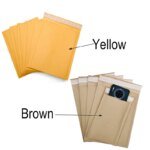 10PCS/15 sizes Kraft Bubble Envelopes Paper Padded Mailers Shipping Packaging Envelope Mailing Courier Postal Storage Encelopes - Image 5