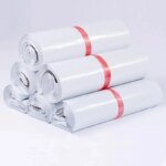 INPLUSTOP Ploy Shipping Bags Opaque PE Plastic Express Envelope Storage White Color Mailing Bags Self Adhesive Seal Courier Bag - Image 2