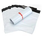 INPLUSTOP Ploy Shipping Bags Opaque PE Plastic Express Envelope Storage White Color Mailing Bags Self Adhesive Seal Courier Bag - Image 3