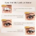 Eyelash Glue+Eyelash Remover Waterproof Eyelashes Adhesives Strong Fixed Lash - Image 6