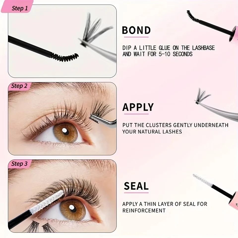 Lash Bond and Seal 10ml Individual Lashes Glue and Seal Super Strong Hold Lash Extension and Lash Glue Remover 5ml Tweezers Kit Lash Bond and Seal 10ml Individual Lashes Glue and Seal Super Strong Hold Lash Extension and Lash Glue Remover 5ml Tweezers Kit