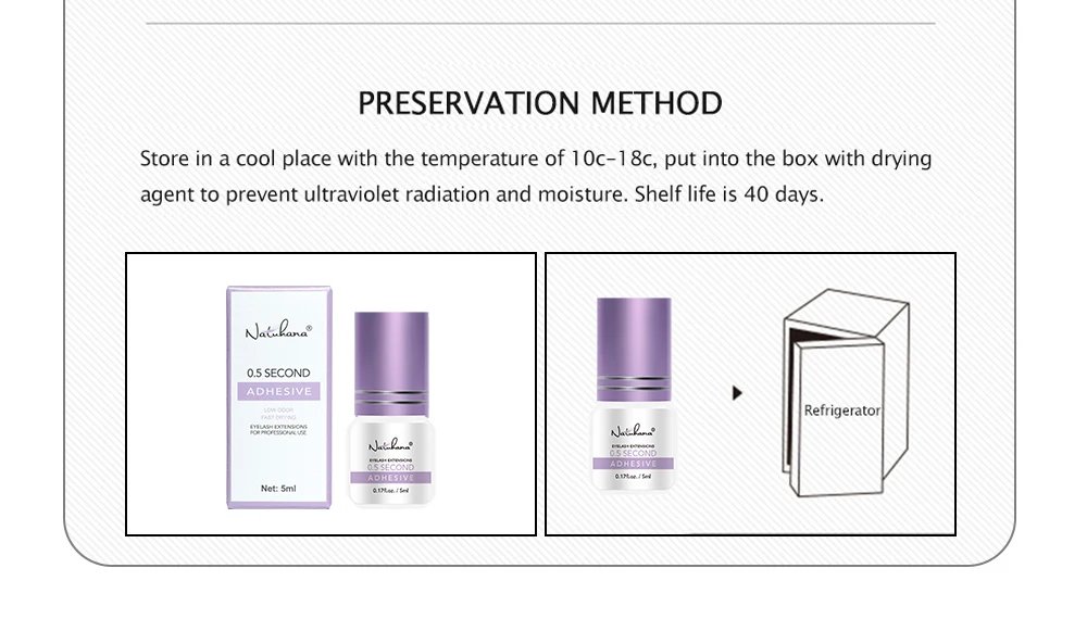 Professional 5ml 0.3S 0.5S 1S 2S 3S Eyelash Glue Fast Drying Strong False Eye Lash Extension Glue Adhesive Professional 5ml 0.3S 0.5S 1S 2S 3S Eyelash Glue Fast Drying Strong False Eye Lash Extension Glue Adhesive