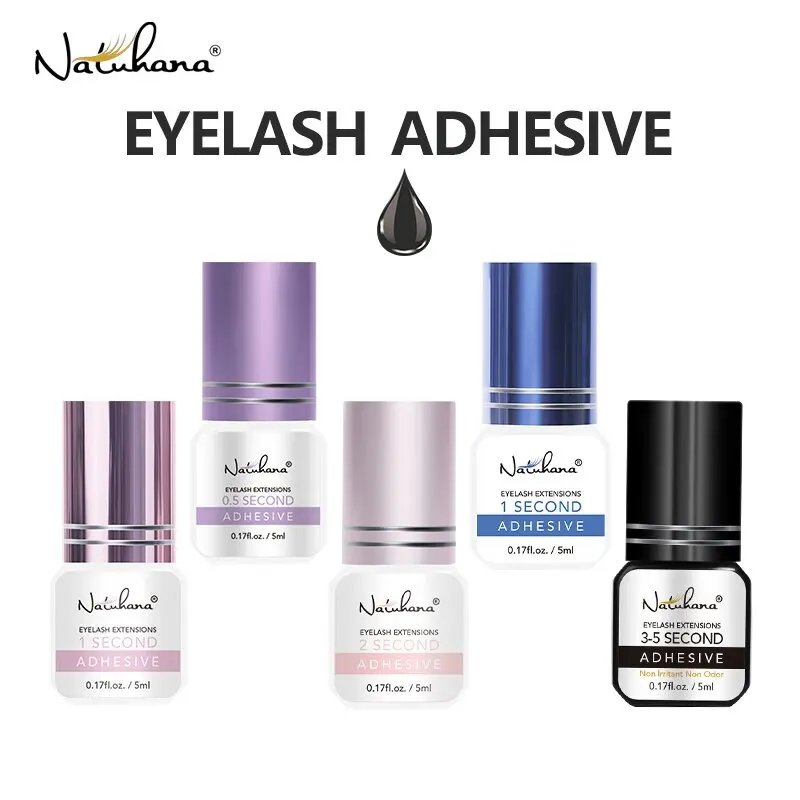 18013-t3zhpd.jpg Professional 5ml 0.3S 0.5S 1S 2S 3S Eyelash Glue Fast Drying Strong False Eye Lash Extension Glue Adhesive - Image 1