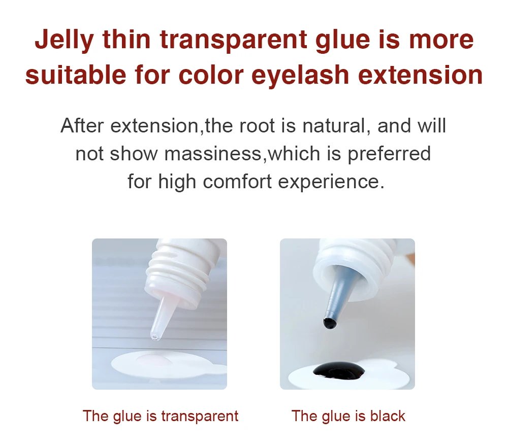 Professional 5ml 0.3S 0.5S 1S 2S 3S Eyelash Glue Fast Drying Strong False Eye Lash Extension Glue Adhesive Professional 5ml 0.3S 0.5S 1S 2S 3S Eyelash Glue Fast Drying Strong False Eye Lash Extension Glue Adhesive