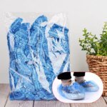 Disposable Shower Cap Covers Sauna Accessories Transparent and Waterproof Disposable Hair Caps Bathroom Products Home - Image 3