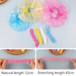 Disposable Shower Cap Covers Sauna Accessories Transparent and Waterproof Disposable Hair Caps Bathroom Products Home - Image 6